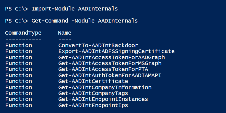 AADInternals published!